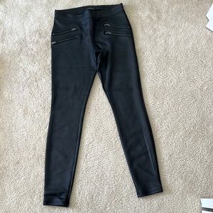 EXPRESS fake leather pants.